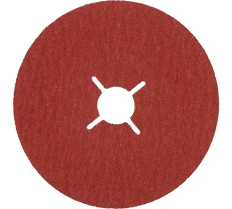 Керамический фибровый диск со шлицами XF885 (1 шт, 125х22 мм, P60) VSM 004968