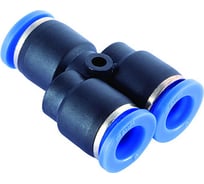 Тройник цанговый прямой соединительный (10-6-6 мм) SHPI PW 1006