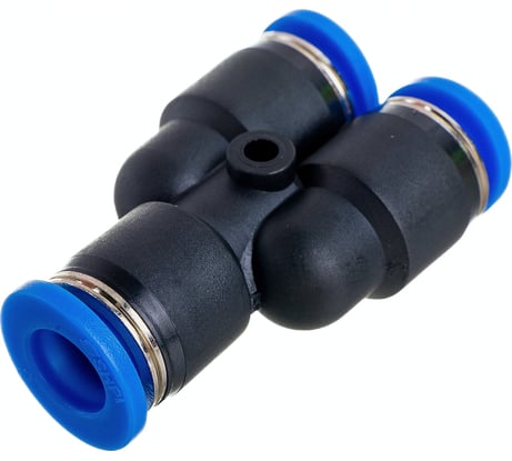 Тройник цанговый прямой соединительный (8-8-8 мм) SHPI PY 08