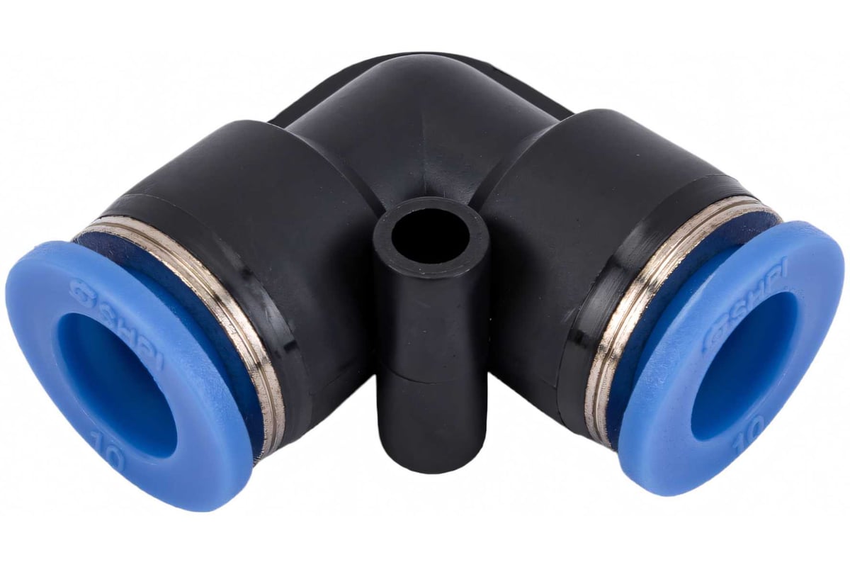 Фитинг цанговый угловой соединительный для трубок диаметром 10 мм SHPI ...