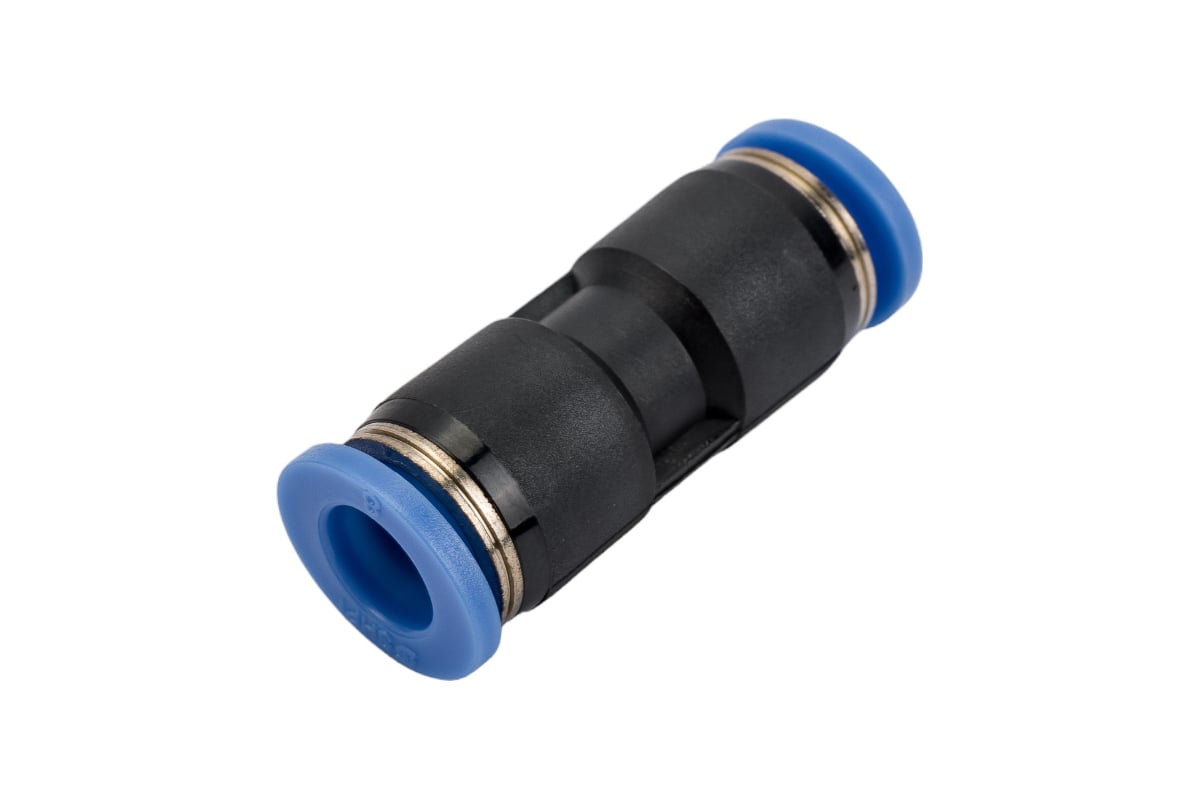 Фитинг цанговый прямой соединительный для трубок диаметром 8 мм SHPI ...