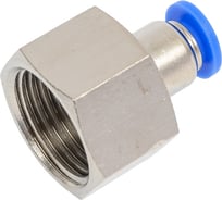 Фитинг цанговый прямой с внутренней резьбой 1/2F для трубки диаметром 6 мм SHPI PCF 06-R04