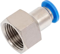 Фитинг цанговый прямой с внутренней резьбой 3/8F для трубки диаметром 6 мм SHPI PCF 06-R03