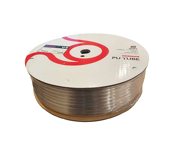 Трубка пневматическая PU (100 м; 6х4 мм) SHPI US6040100T