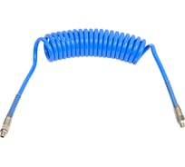 Шланг спиральный полиуретановый с резьбовыми фитингами (5 м; 8х12 мм; 1/4M) SHPI CUS128005-3