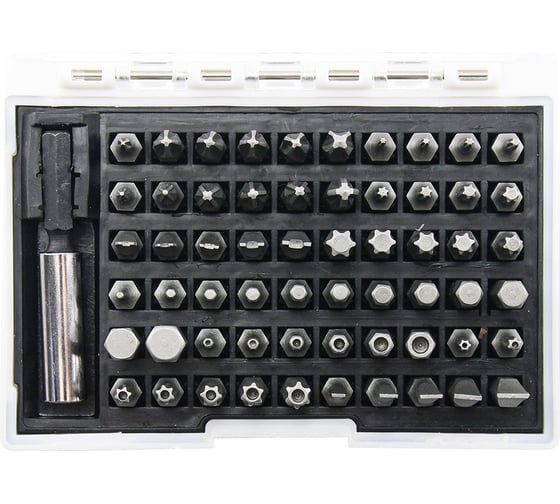 Набор бит универсальный 61 предмет CrV Diamond Industrial DIDBITSET61