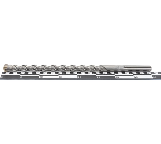 Бур по бетону (22х400 мм; 4 режущих кромки; SDS-max) EKTO DS-010-2200-0400