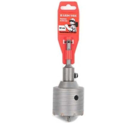 Коронка по бетону 90 мм в сборе Hardcore 110090