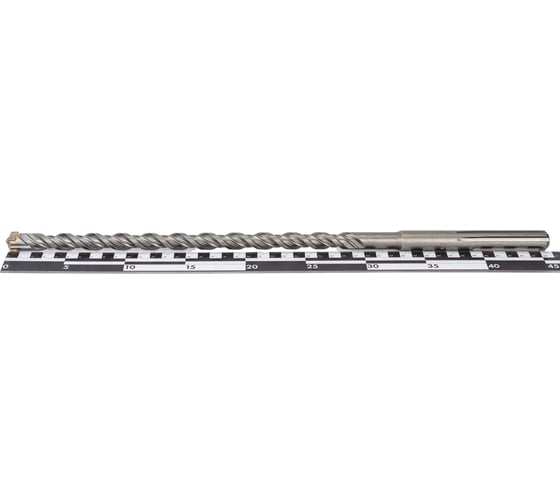 Бур по бетону (18х460 мм; 4 режущих кромки; SDS-max) EKTO DS-010-1800-0460