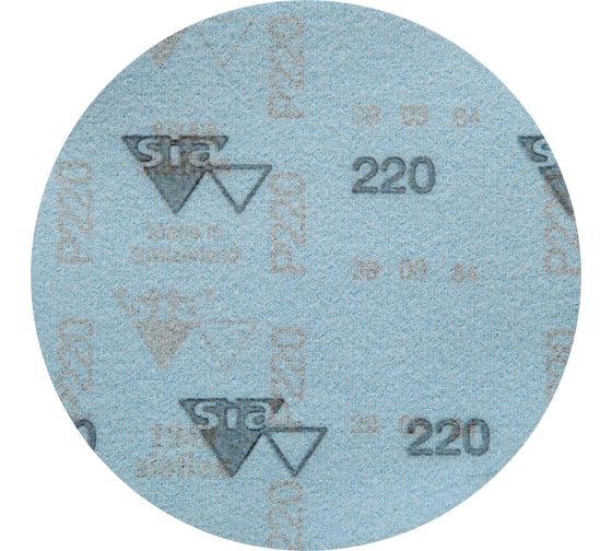 Круг шлифовальный на липучке siaflex 1948 (50 шт; 125 мм; без отверстий; P220) sia Abrasives sf50-125-0-220