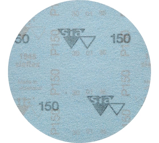 Круг шлифовальный на липучке siaflex 1948 (5+1 шт; 125 мм; без отверстий; P150) sia Abrasives sf6-125-0-150