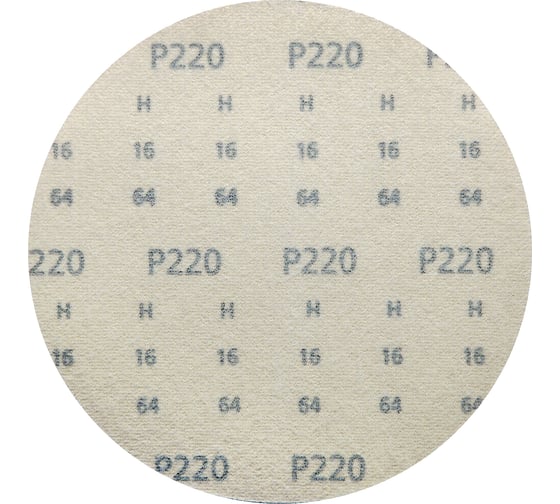 Круг шлифовальный на липучке siaone 1944 (50 шт; 125 мм; без отверстий; P220) sia Abrasives so50-125-0-220