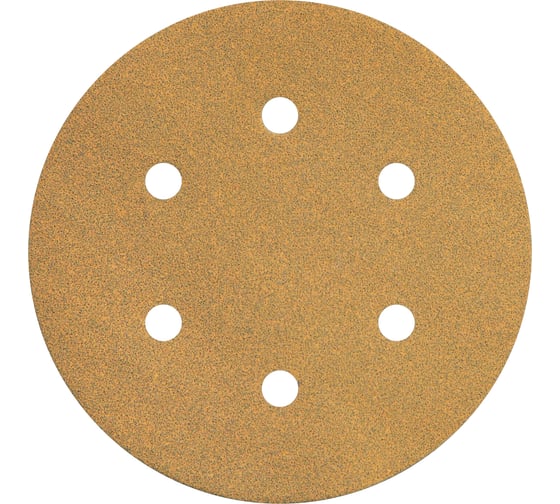 Круг шлифовальный на липучке siaone 1944 (5+1 шт; 150 мм; 6 отверстий; P80) sia Abrasives so6-150-6-080