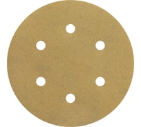 Круг шлифовальный на липучке siaone 1944 (5+1 шт; 150 мм; 6 отверстий; P180) sia Abrasives so6-150-6-180
