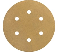 Круг шлифовальный на липучке siaone 1944 (5+1 шт; 150 мм; 6 отверстий; P120) sia Abrasives so6-150-6-120
