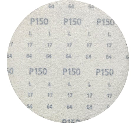 Круг шлифовальный на липучке siaone 1944 (5+1 шт; 125 мм; без отверстий; P150) sia Abrasives so6-125-0-150