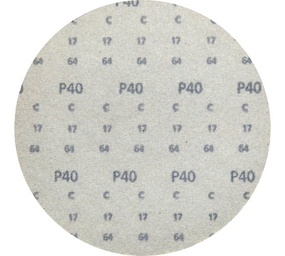 Круг шлифовальный на липучке siaone 1944 (5+1 шт; 150 мм; без отверстий; P40) sia Abrasives so6-150-0-040
