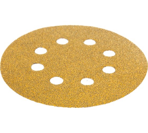 Круг шлифовальный на липучке siaone 1944 (5+1 шт; 125 мм; 8 отверстий; P60) sia Abrasives so6-125-8-060