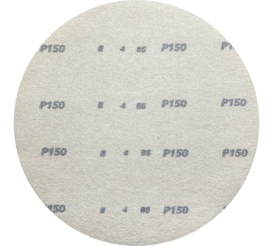 Круг шлифовальный на липучке siaone 1944 (5+1 шт; 150 мм; без отверстий; P150) sia Abrasives so6-150-0-150