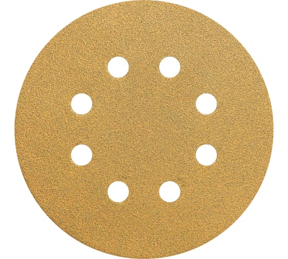 Круг шлифовальный на липучке siaone 1944 (5+1 шт; 125 мм; 8 отверстий; P100) sia Abrasives so6-125-8-100