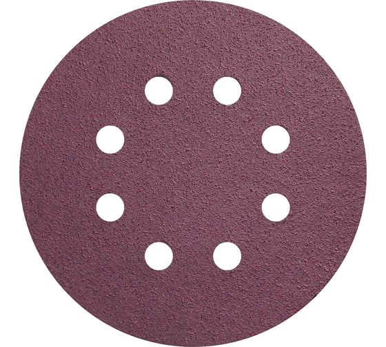 Круг шлифовальный на липучке siaspeed 1950 (5+1 шт; 125 мм; 8 отверстий; P60) sia Abrasives ss6-125-8-060