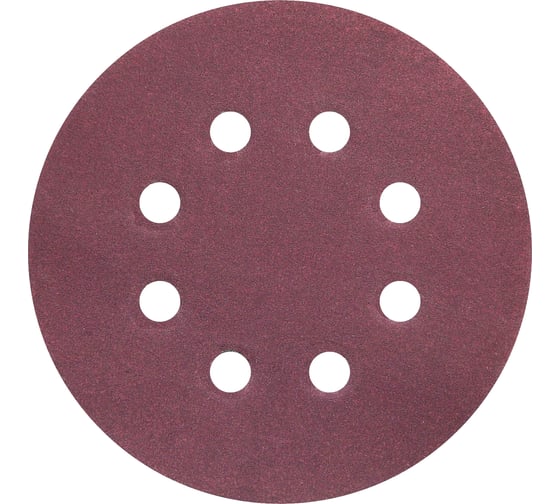 Круг шлифовальный на липучке siaspeed 1950 (5+1 шт; 125 мм; 8 отверстий; P180) sia Abrasives ss6-125-8-180