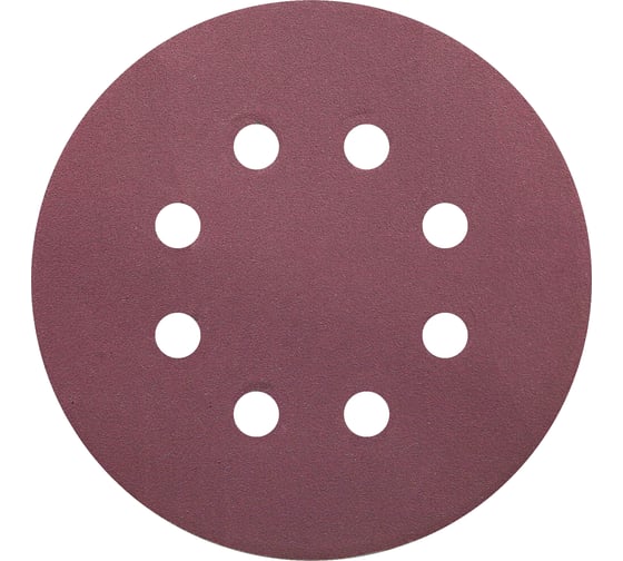 Круг шлифовальный на липучке siaspeed 1950 (5+1 шт; 125 мм; 8 отверстий; P150) sia Abrasives ss6-125-8-150