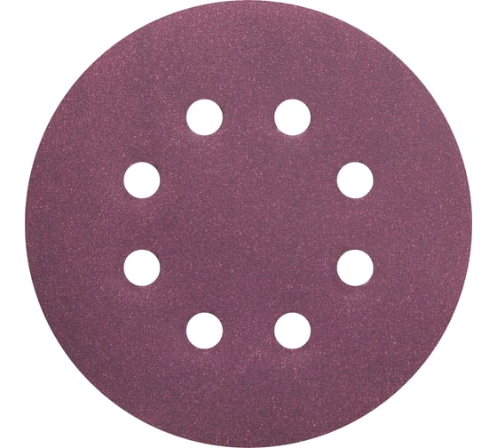 Круг шлифовальный на липучке siaspeed 1950 (5+1 шт; 125 мм; 8 отверстий; P280) sia Abrasives ss6-125-8-280