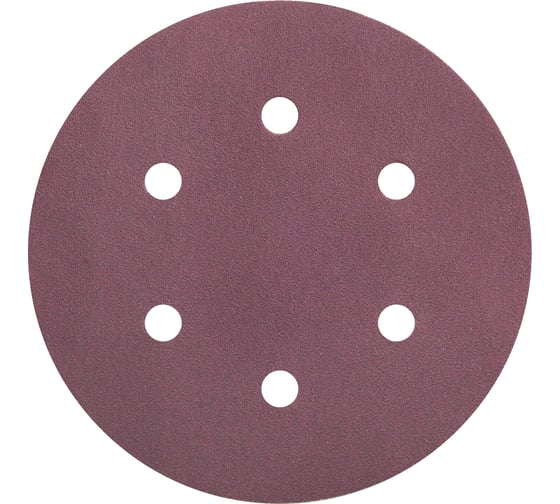 Круг шлифовальный на липучке siaspeed 1950 (5+1 шт; 150 мм; 6 отверстий; P100) sia Abrasives ss6-150-6-100 1