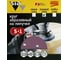 Круг шлифовальный на липучке siaspeed 1950 (5+1 шт; 150 мм; 6 отверстий; P80) sia Abrasives ss6-150-6-080 3