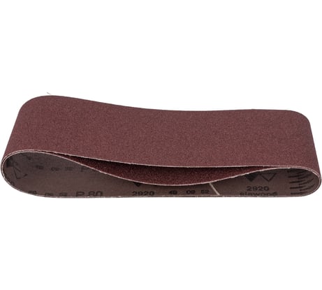 Лента шлифовальная бесконечная 2920 siawood (2 шт; 75х533 мм; Р80) sia Abrasives sw533-080