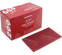 Лист шлифовальный на нетканой основе 299 Soft Scuff 115х230 мм, FINE, красный, Р360, 25 шт SANDWOX 299.11.23.360