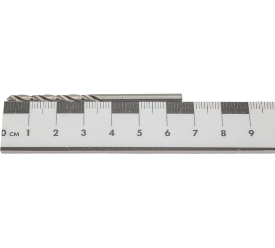 Сверло по металлу Профоснастка диам. 3,3 мм HSS-G 4341/118град. DIN 338, 10 шт., №41, 30101041