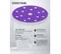 Диск абразивный AMETHYST керамика, 150 мм, 15 отверстий, P80, 50 шт VOLCA 74150150080 4