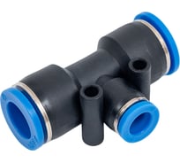 Тройник цанговый T-образный соединительный (12-12-8 мм) SHPI PGT 1208