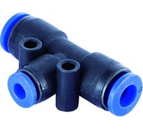 Тройник цанговый T-образный соединительный (4-4-8 мм) SHPI PGT 0408