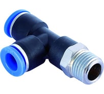 Тройник цанговый T-образный с наружной резьбой (M5x0.8; 6 мм) SHPI PST 06-M5