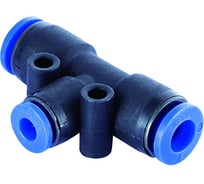 Тройник цанговый T-образный соединительный (10-10-6 мм) SHPI PGT 1006