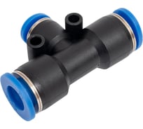 Тройник цанговый T-образный соединительный (10-10-8 мм) SHPI PGT 1008