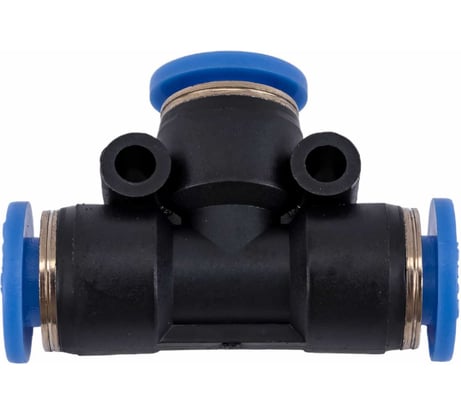 Тройник цанговый T-образный соединительный 6 мм SHPI PUT 06