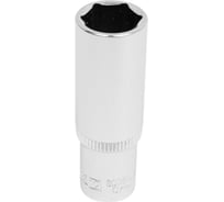 Головка торцевая глубокая 6-гранная (12 мм; 1/4DR) ROSSVIK SD061412