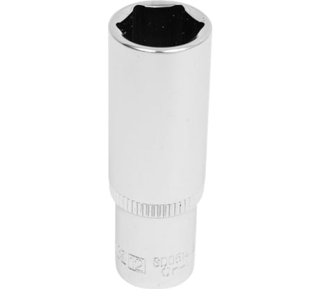 Головка торцевая глубокая 6-гранная (12 мм; 1/4DR) ROSSVIK SD061412
