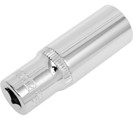 Головка торцевая глубокая 6-гранная (12 мм; 1/4DR) ROSSVIK  SD061412
