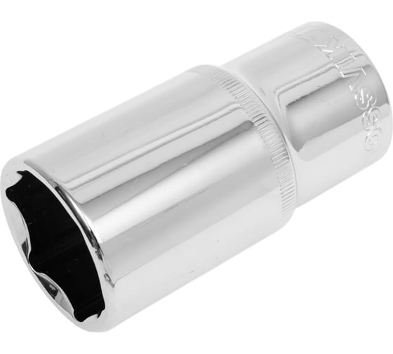 Головка торцевая глубокая 6-гранная (30 мм; 1/2DR) ROSSVIK SD061230