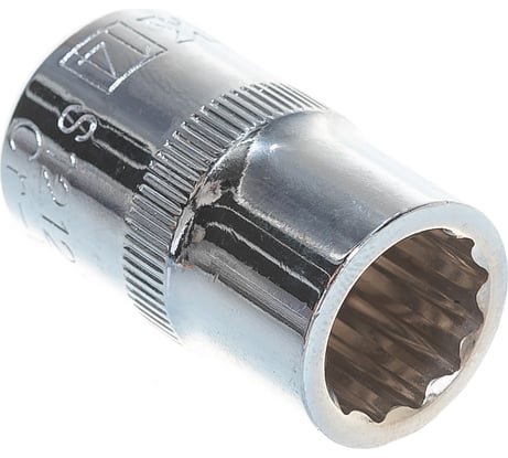 Головка торцевая 12-гранная (14 мм; 1/2DR) ROSSVIK S121214