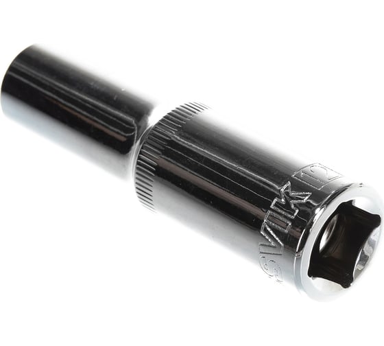 Головка торцевая глубокая 12-гранная (12 мм; 1/2DR) ROSSVIK SD121212