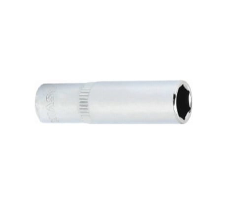 Головка торцевая глубокая 6-гранная (10 мм; 1/4DR) ROSSVIK SD061410