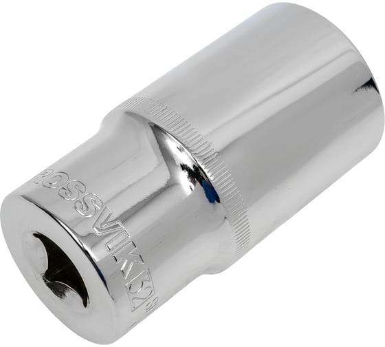 Головка торцевая глубокая 6-гранная (32 мм; 1/2DR) ROSSVIK SD061232
