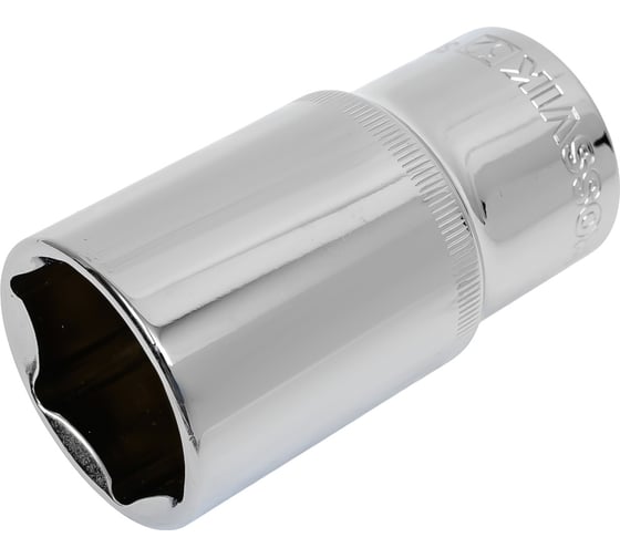 Головка торцевая глубокая 6-гранная (32 мм; 1/2DR) ROSSVIK SD061232