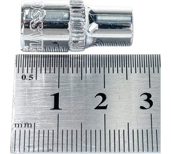Головка торцевая глубокая 6-гранная (6 мм; 1/4DR) ROSSVIK SD061406